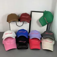Sombreros de diseñador Fashion Baseball Cap Letters Sport Style Style For Man Woman Alta calidad Sun Visor Caps