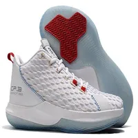 12020 Новый CP3 XII Крис Пол 12 Начал черно -красные белые баскетбольные туфли для Mens Kids Fans 12s Cheap Sports SNE199U