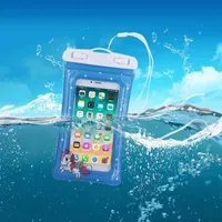 1 -pC -Mobiltelefon wasserdichter Tasche Großer Cartoon mit Airbag kann Touchscreen -Schwimmabdeckungsabdeckung Regenfisch Muschel Dichtungsbeutel