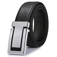 Cinturones Ciartuar Men Cinturón para jeans Luxury Luxury Cintura de alta calidad Hebilla lisa Diseñador de cuero Gold Metal