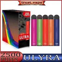 Ultra 2500 Puffs Einweg E -Zigarette Vape Infinity Device 1000mAh Batterie 8ml Patronenstarter -Starter -Kit Schnelles Schiff