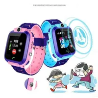 Kinder Smart Watch SOS Telefon Uhr Smartwatch für Kinder mit SIM -Kartenfoto wasserdichtes IP67 -Kindergeschenk für iOS Android