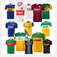 2022 Gaa 3 Stripe Rugby Jersey Offaly Tipperary Tyrone Kerry Kilkenny Roscommon Galway Mayo Donegal Home Jerseys