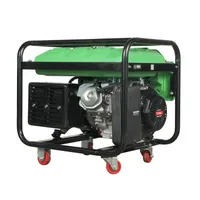 Generador de gasolina 220V Capacidad del tanque de combustible de 5kW 25L /9 horas Start /Electric /Remote Tipo de silencio AVR Ajuste automático