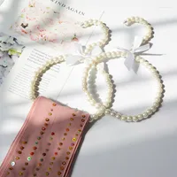 Hangers & Racks Romantic Pearl Scarf Hanger Baby Clothes Organizer Mini Cute Bride Pants Clip Belt Pink Green