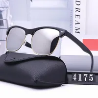Fashion Men Sunglasses classic desginer HD glass lens black leopard print farme Women sun glasses luxury travel vacation Driving E268H