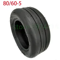 Motorcycle Wheels & Tires Tire 80 60-5 Tubeless For Gokart Kit Kart Pro Refit Self Balance Electric Scooter TyreMotorcycle2667
