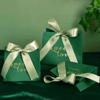 Mini Band Gifts Bag Small Gift Box Party Baby Shower Paper Caja de chocolate Embalaje/Regalos de boda Caja de dulces J220714