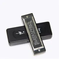 Harmonica SWAN Senior Bruce 10 Hole BLUES with case Brass stainless steel179h