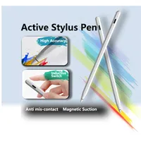 Stylet à écran tactile stylet portables crayons intégrés de puce intelligente à double système pour iPad2018 et rejet de palmier entier168d
