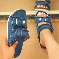 LL Girls Women Slipper Shoes Tessuto con tag sandali Slipisti da spiaggia Summer Soft Beach Mix Colori