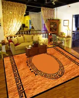 Ковры роскошный дизайнер большой для гостиной декор дома геометрические большие площади коврики спальня этническое напольное мат