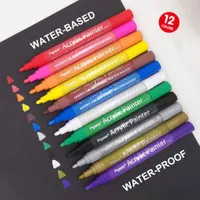 アクリルマーカーペイントデコレーションDiy Doodle Pens防水ペン