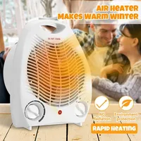 2000W Heater Electric Fan Heater محمولة سخان الفضاء الكهربائي MINI ثلاثة إعدادات التدفئة الهواء مساحة التدفئة الشتاء مروحة دافئة