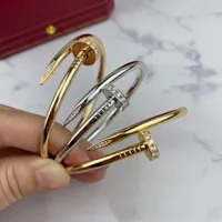 Seria paznokci Złota Boletka Diamond Najwyższa jakość AU 750 18 K Adita Never Fade 16 17 18 Rozmiar z pudełkiem Oficjalna replika luksusowa marka biżuterii premium prezenty para bransoletka