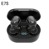 E7S TWSワイヤレスBlutooth 5.0ヘッドフォンイヤホンIPX4防水ヘッドセットHIFI 3DステレオサウンドミュージックIPhone SAMSUNG HUAWEIすべてのスマートフォン用