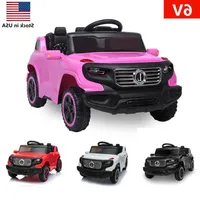 US Stock 6V Single Drive Toys Auto Safety Kids Ride op auto Elektrische batterijwielen Muziek en licht Wireless afstandsbediening 3282Y