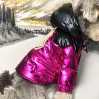 Winter Pet Clothes Windproof Dog Vest Down Jacket Padded Puppy Small Dogs Clothes Warm Chihuahua Outfit Coat Yorkie Apparel Pet Su202T