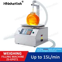 ZS-GPGT1 Gear Pump Semi Automatic Weighing and Filling Machine Viscous Liquid Honey Laundry Detergent Shampoo 4KG/min