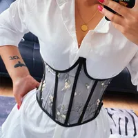 Cinture ropa ancha femmina corsetto womenwaistband con maglia ricamo fishbone forma e decorazione modello verticale diametro medievale