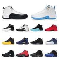 2022 Stealth 12 heren basketbalschoenen Jumpman 12s Hyper Royal Black Taxi Playoffs Utility Royalty Low Easter Twist Dark Concord Reverse Flu Game Sneakers Trainers