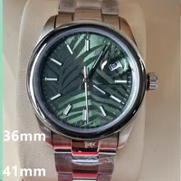 leaf shape - Men&#039;s Watch 36/41mm Automatic Movement Stainless Steel wristwatch Ladies 2813 Mechanical Watches Waterproof Luminous montre de luxe