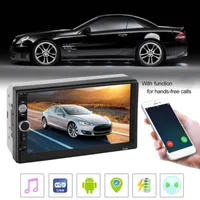 Car Video Inch MP5 Multimedia Player 2 Din Radio Touch Screen FM USB AUX Support Rear View Camera Remote Control KitCar VideoCar