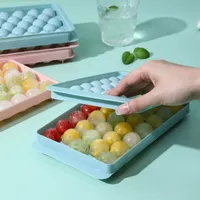 Verktyg Creative Round Ball Ice Cube Mold Marker Practical Silicone Diy Cool Wine Cube Tray Homemade Ices Maker Tools Accessories
