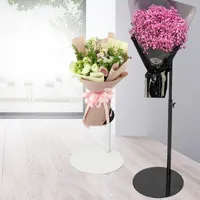 Çiçekler Buket Tutucu Ekran Demir Raf Stand Çiçek Çiçekçi Malzemeleri 220616