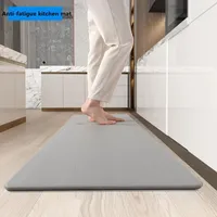 Carpets Anti-Fatigue Kitchen Mat épaissis PVC Cuir Confort Floor non glissée Soft Dormat Tapis de tapis d'huile imperméable