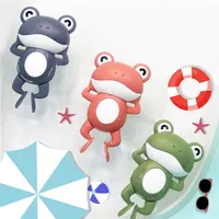 Kids Children Babies Swimming Frog Childrens ing s Pool Games Bathtubs for Baby Wind Up Toy 220713