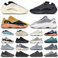 700 Wave Runner Runner Shoes Solid Gray Cream Sun Bright Mauve Hospital Blue Wash Orange Enflame Amber Women Trainers