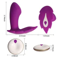Sexy Massager Vibromasseur Moti D8 Vaginal 10 Fréquence Télécommande sans fil Porter Vibrante Masturbation invisible Sauter des œufs Jumping Fun Products