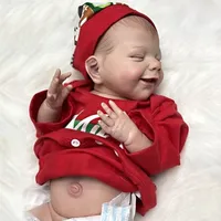 Baby Bebek Yeniden doğmuş kız hayat benzeri Nisan Yumuşak Tam Vinil Vücut Gerçekçi Noel Doğum Günü Hediyeleri Çocuklar için Renacida 220630