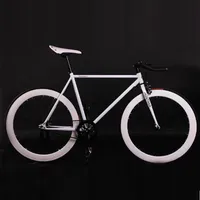 고정 기어 자전거 자전거 자전거 52cm 프레임 DIY 근육 프레임 사이클링 도로 알루미늄 합금 고정 자전거 2200