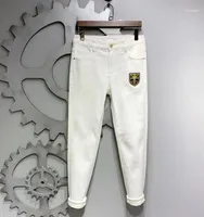 Męskie dżinsy Pantalones Vaqueros SA09178 Para Hombre, Ropa de Moda Marca Famosa Lujo, Diseño Europeo, Estilo Fiesta, 2022
