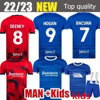 22 23 Birmingham Soccer Jersey Deeney Bela McGree City FC 2022 2023 Home Away Third Adults Men Kid Kit Kit Full Set Football Shirts Courtes Courtes Pedersen Dean Sunjic