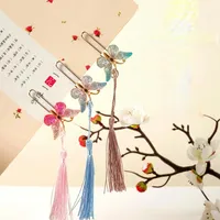 Bookmark Colorful Butterfly Bookmarks Paper Clip Shell Student Teacher Reading Tools School Supplies Business Gift Random ColorBookmark