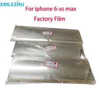 100Pcs New Front Protective Film Factory Film For iPhone 5 6 6S 7 8 Plus X XR XS MAX Screen Protector Guard271j