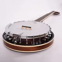 Banjo à 5 cordes 22 caractères Couc de acajou 24pcs Instrument de performance professionnel Livraison gratuite à la maison