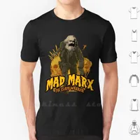 Men&#039;s T-Shirts Mad Marx Artwork T Shirt Big Size Movie Geek Nerd Funny Fun Pun Max Fury Road Classic Socialist Communist Che Guevara