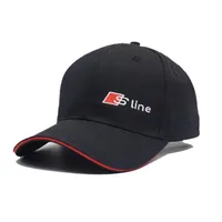 Слайна логотип бейсболка RS RS Speedway Hat Racing Moto GP Speed ​​Car Caps Мужчины и женщины Snapback для фанатов Audi Summer S Line Hats264p