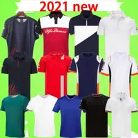 S-5XL F1 Formula Bir Yarış Takım Kısa kollu T-Shirtss Team Suit 2021 F1 Gömlek Sports Boş Zaman Yuvarlak Boyun Hızlı kuruyan T-Shirts