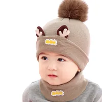 Winter Baby Bunny Ear Hat Kind 0-2T Girl Boy Photography Props Warm Beanie Hatfall/Winter Kids Hoed Set Polar Fleece