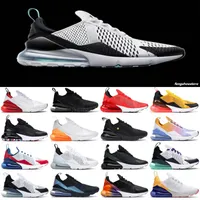 Top Quality Classic 270s Men Women Tennis Running Shoes Navy Blue Triple Black White Barely Rose Pink Red Dusty Cactus Dark Stucco Run Sports Sneakers Trainers 36-45