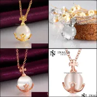 Pendant Necklaces Pendants Jewelry Romantic 925 Sterling Sier And Opal 3 Colors For Women Wholesale China Drop Delivery 2021 Kcbfs