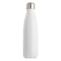 DIY blank sublimering 17oz flaska vakuumkolv sportvattenflaska rostfritt stål dubbelvägg termos med lock