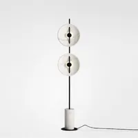 Lampy podłogowe Postmodernistyczne luksusowe lampa marmurowa prosta dysk wystrój domu designerskie światła do salonu galeria galerii sypialni