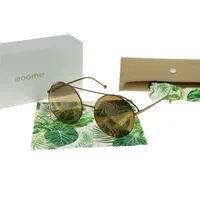 Eoome Design Ogólnia okrągłe okulary słońca Luksusowe kobiety luneta de lukse femme c o occhiali da sole donna 220518