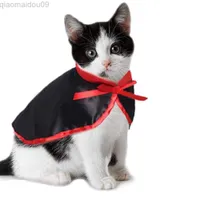Chien appare chien habillel drôle de compagnie de chien de chat manteau de chat cosplay vêtements anime halloween chiot venu Noël mignon festival de fête Cape L220827
